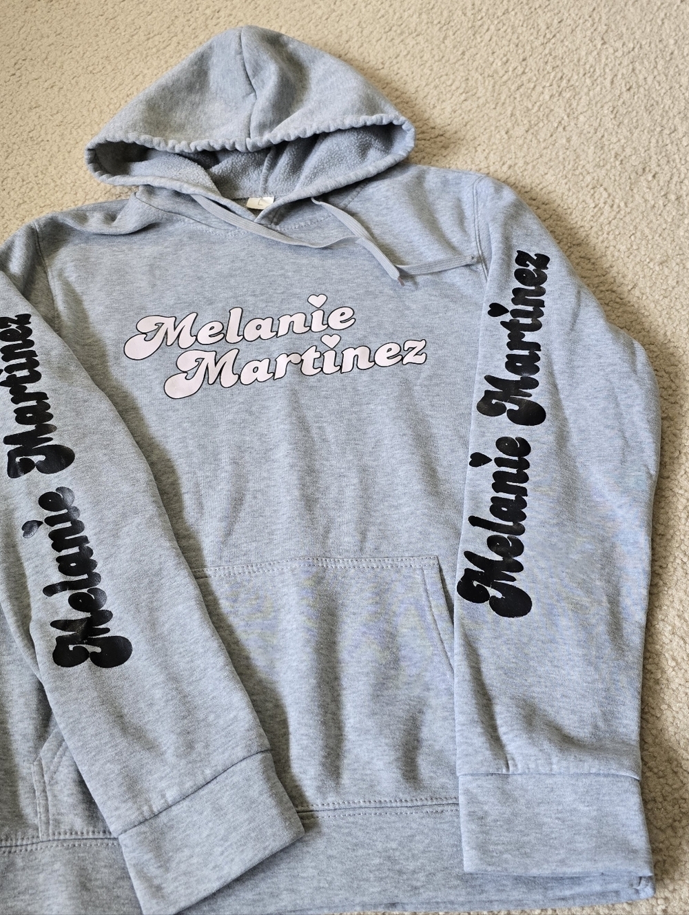 Melanie Martinez Grey Hoodie Womens Size Large